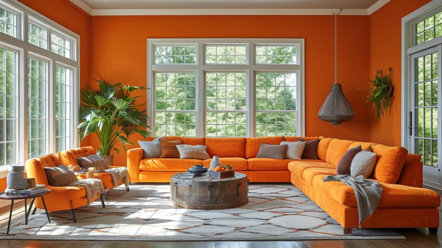 9 Vibrant Orange Paint Shades to Elevate Your Home Décor