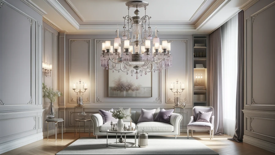 Enhance Your Living Room with 7 Coloured Chandelier Lighting Concepts