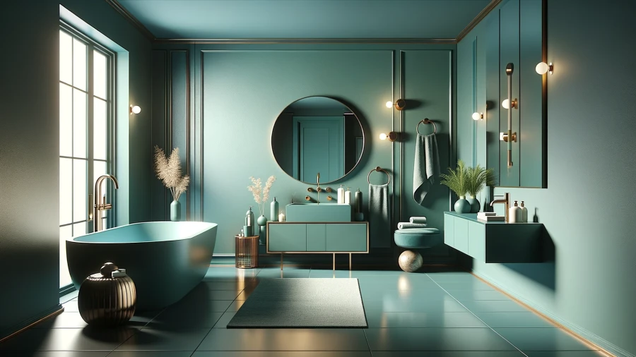 8 Calming Bathroom Paint Shades for a Tranquil Home Ambiance