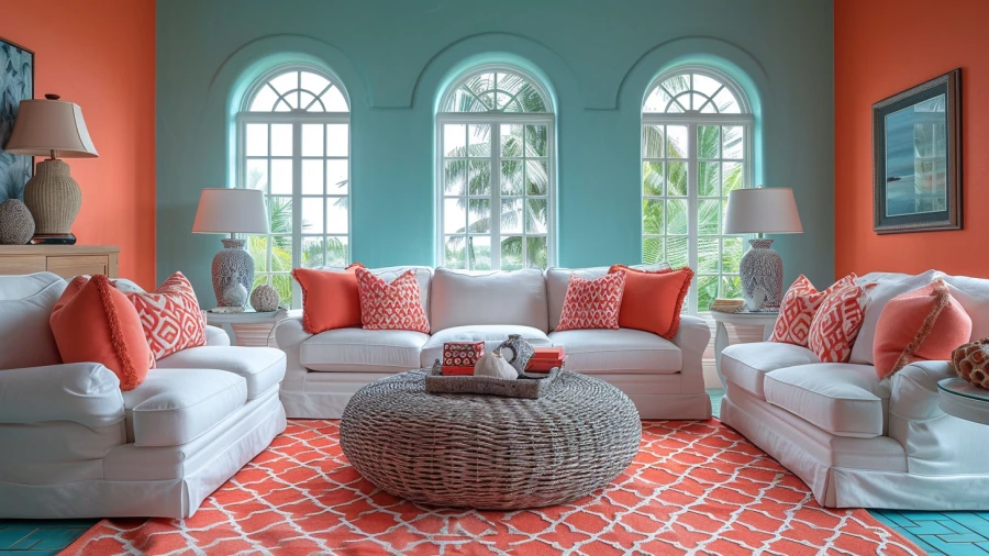 10 Vibrant Living Room Color Combinations That Defy Dullness