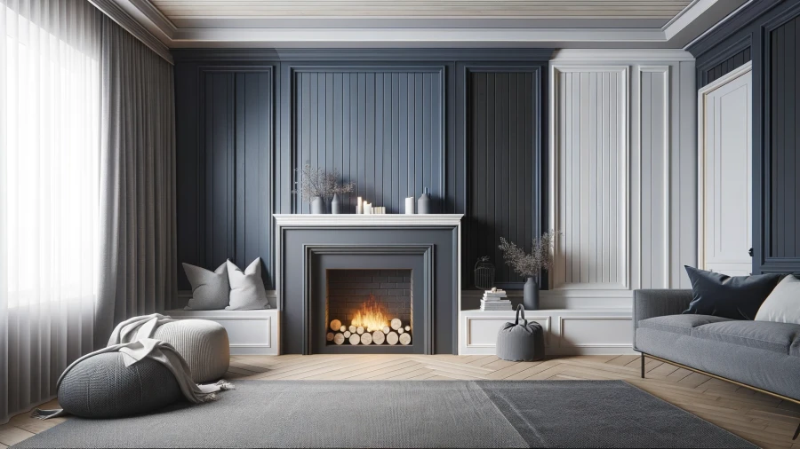 8 Versatile Shiplap Fireplace Concepts Suitable for Every Home Space