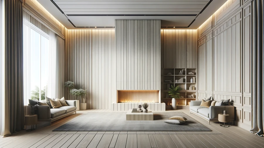 8 Versatile Shiplap Fireplace Concepts Suitable for Every Home Space