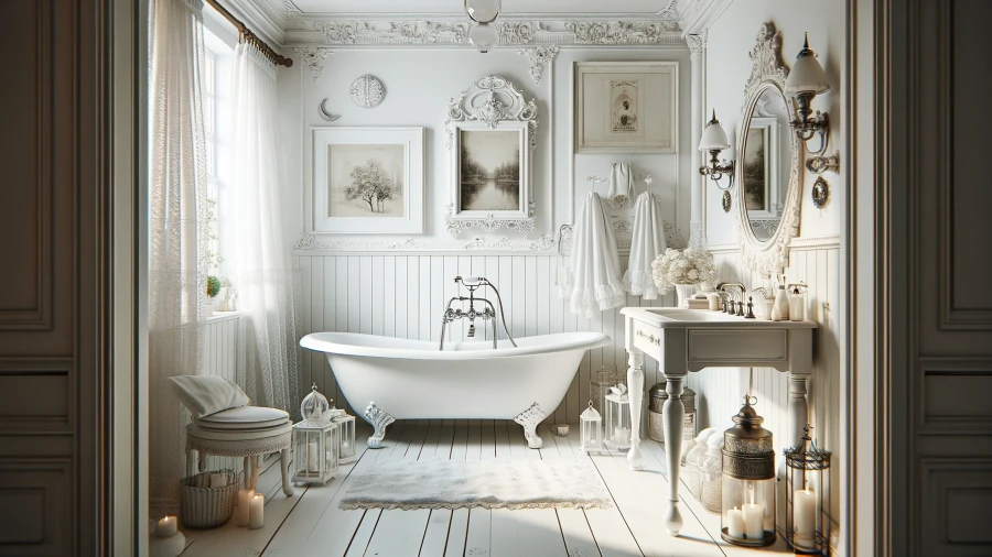 10 Sparkling White Bathroom Ideas to Brighten Your Space