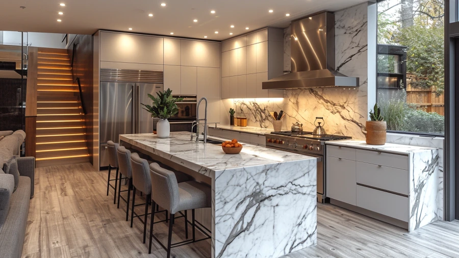 8 Beautiful Marble Backsplash Ideas for Elegant Kitchen Spaces