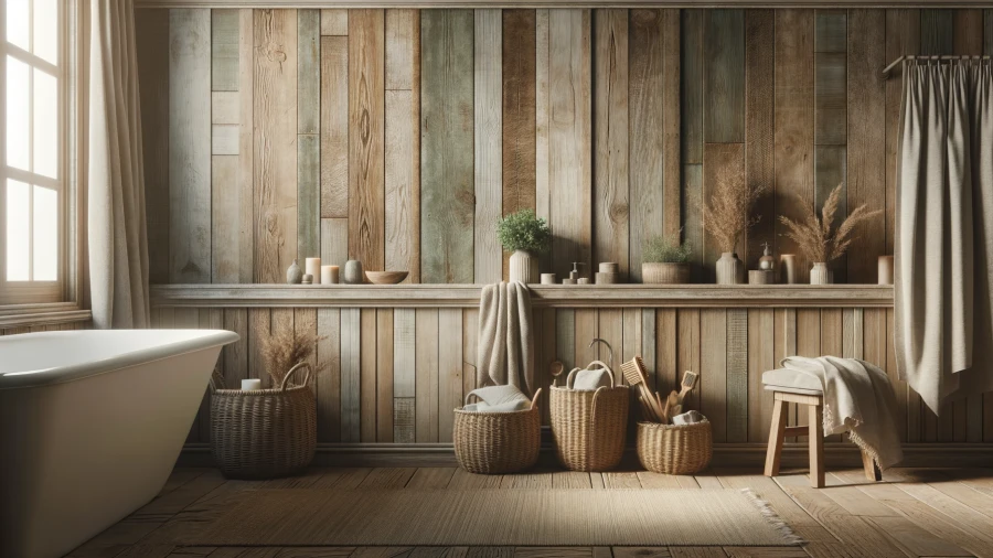 Enhance Your Home's Style with These 8 Creative Bathroom Wainscoting Concepts