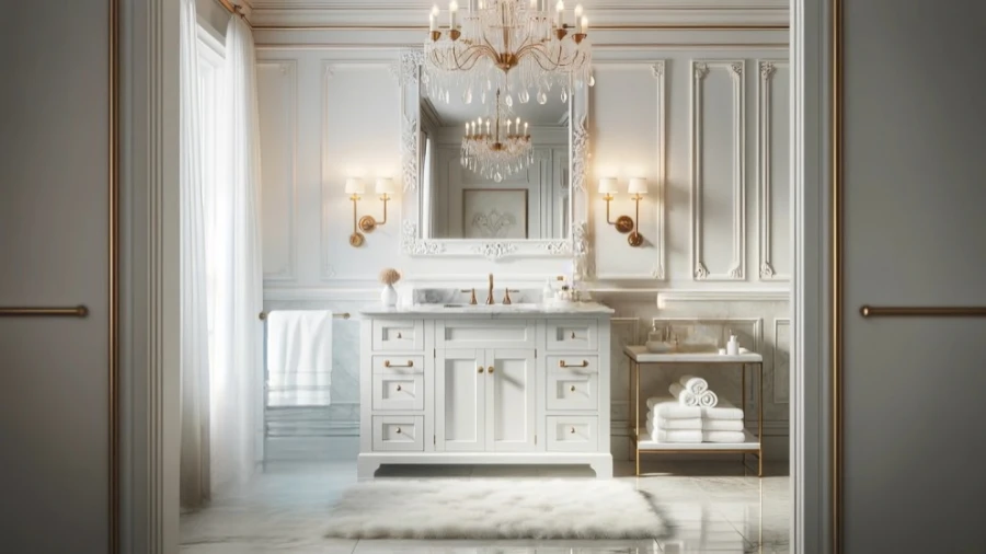 10 Sparkling White Bathroom Ideas to Brighten Your Space