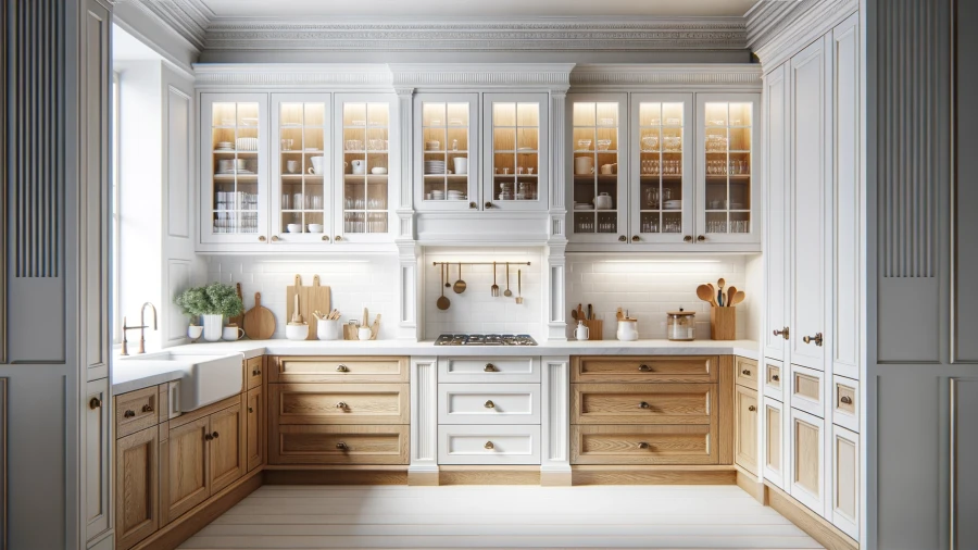 10 Classic White-Wood Kitchen Ideas for a Fresh and Timeless Look