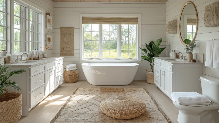 10 Sparkling White Bathroom Ideas to Brighten Your Space