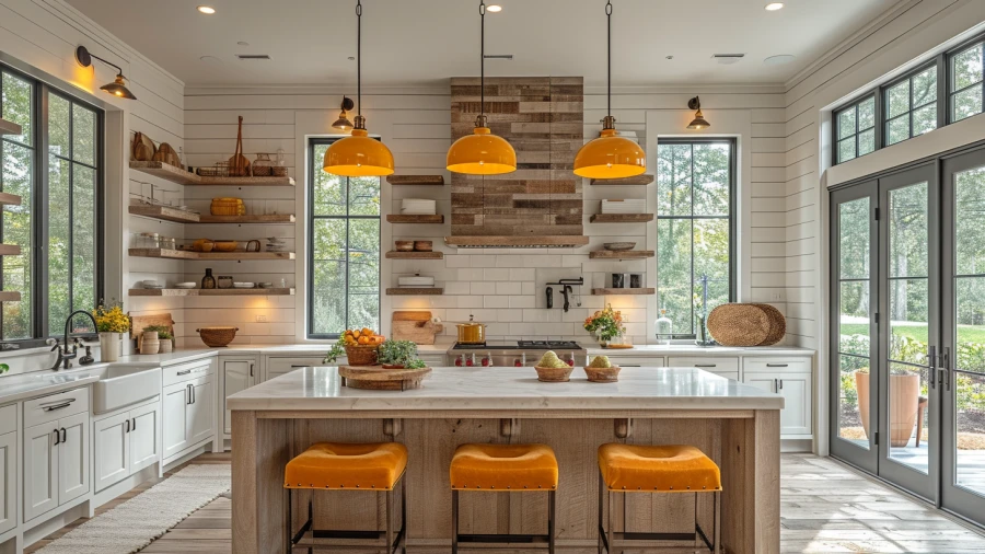 Revitalize Your Home Cooking Area with 9 Vibrant Yellow Kitchen Design Concepts