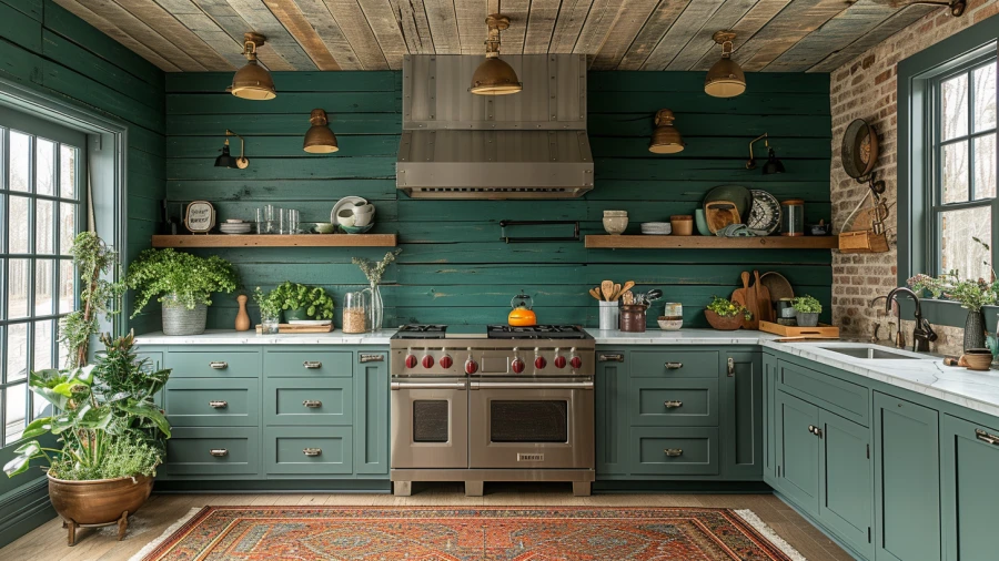 Transform Your Kitchen with 9 Cozy Shiplap Backsplash Concepts