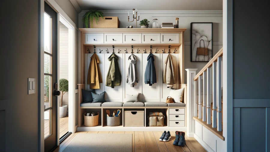 10 Mudroom Concepts Suitable for Both Small and Large Spaces