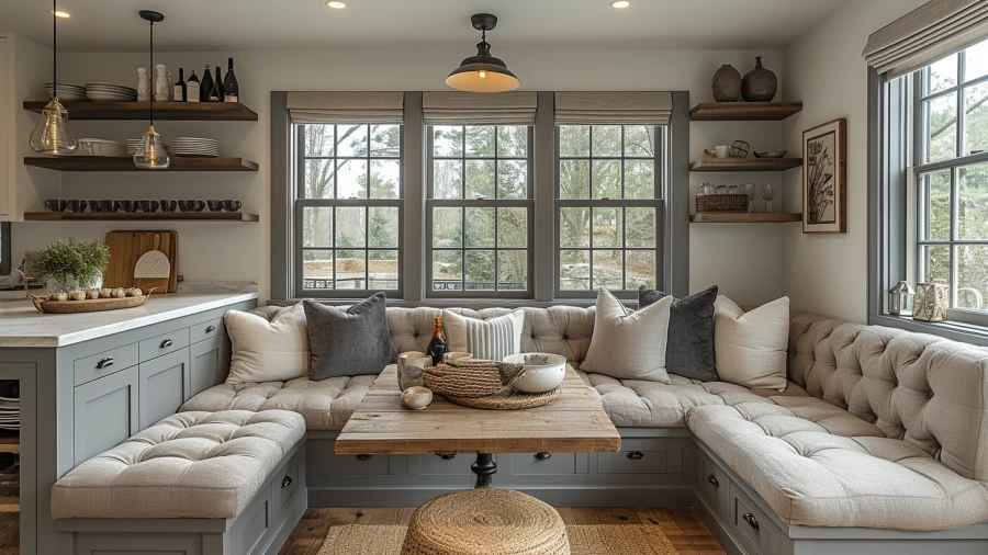 Optimize Your Space with These 8 Creative Banquette Seating Concepts