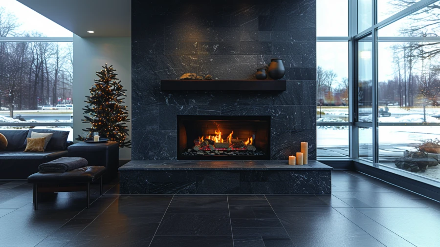 10 Stone Fireplace Designs to Enhance Your Home's Cozy Ambiance