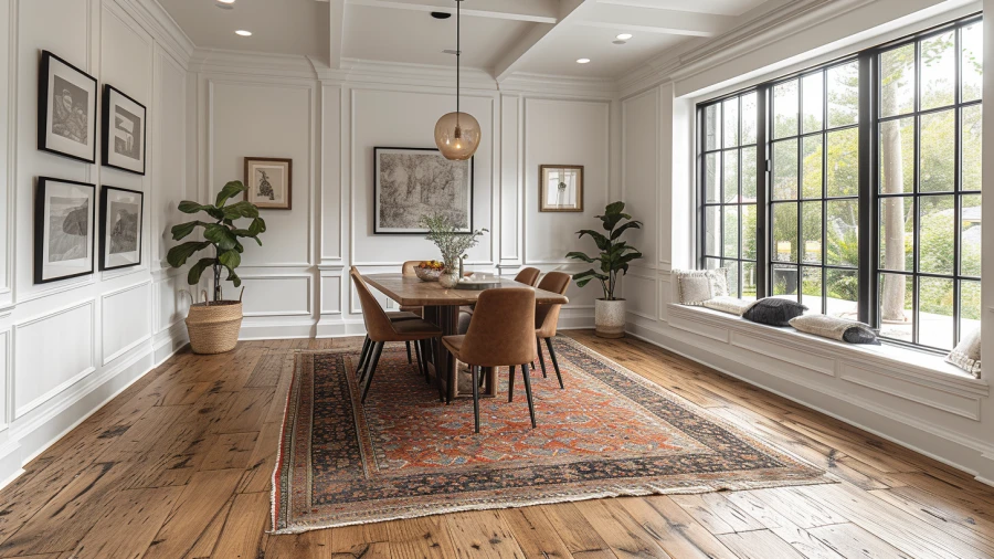 Enhance Your Home's Dining Room with These 10 Wainscoting Design Inspirations