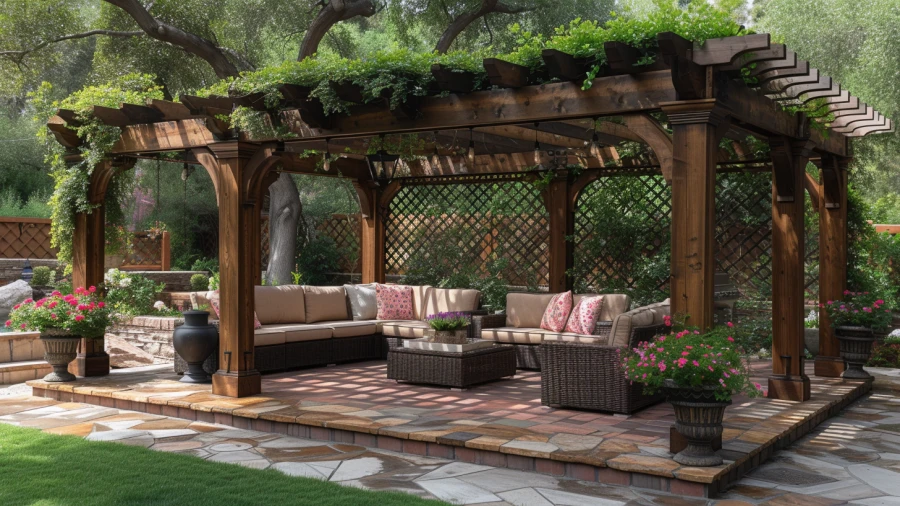 Transform Your Home's Outdoor Space with 11 Enchanting Pergola Designs for a Serene Backyard Haven