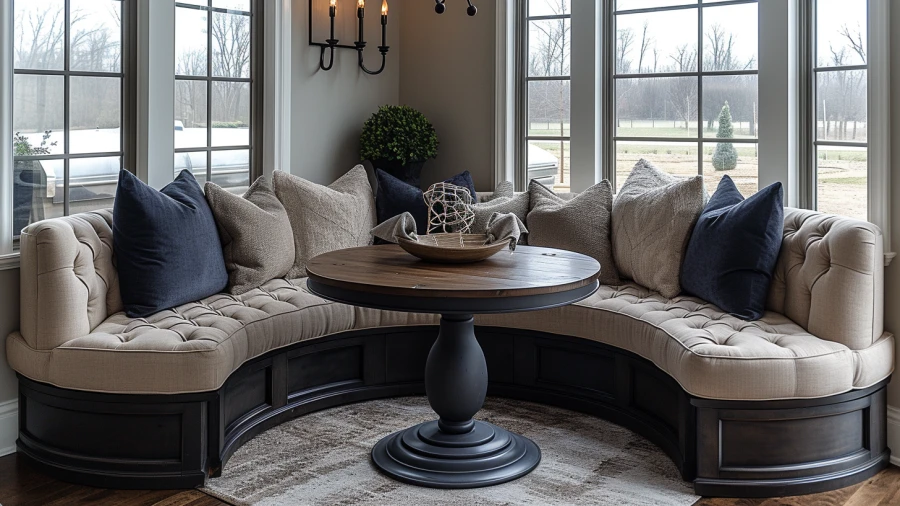 Optimize Your Space with These 8 Creative Banquette Seating Concepts