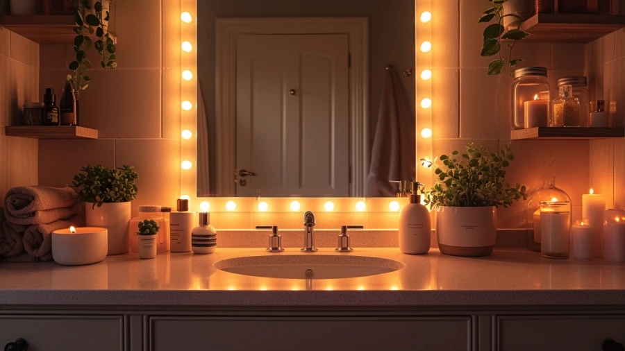 7 Creative Bathroom Makeup Vanity Concepts