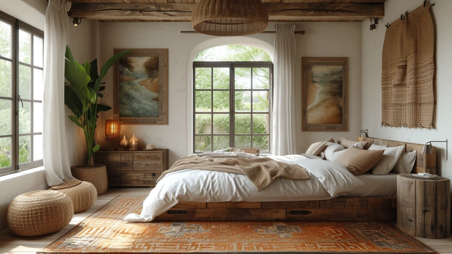 Transform Your Home with 10 Cozy Rustic Bedroom Ideas