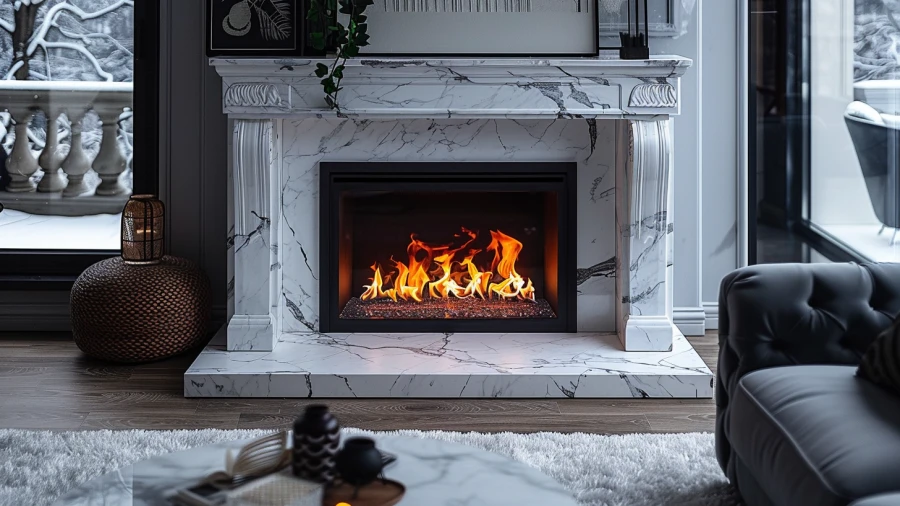 10 Stone Fireplace Designs to Enhance Your Home's Cozy Ambiance