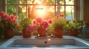 Enhance Your Home Kitchen Sink Window with These 8 Decorating Ideas