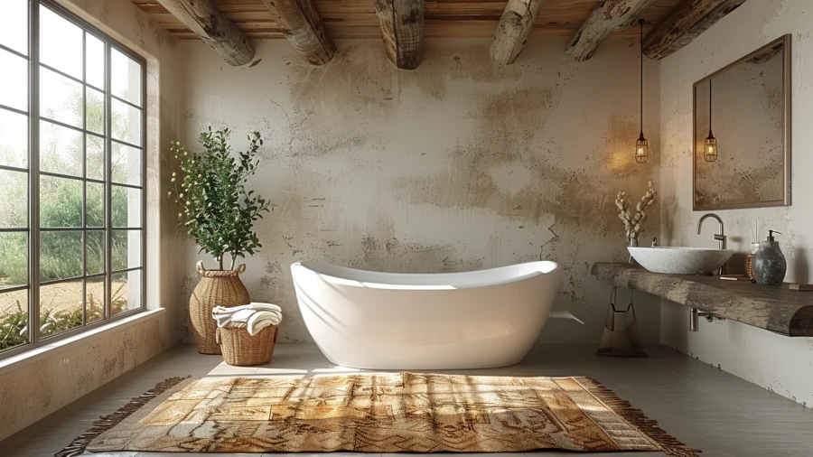 10 Cozy Rustic Bathroom Designs to Create an Inviting Home Retreat