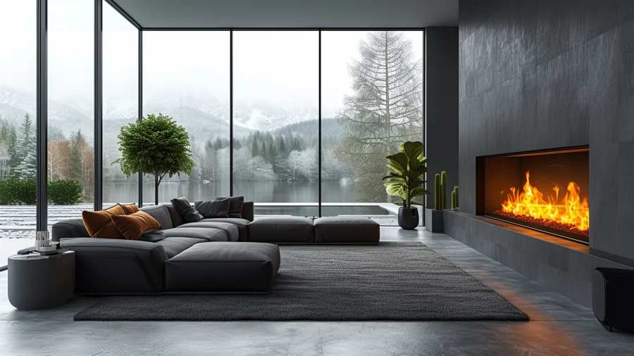 Transform Your Space with 8 Stylish Black Fireplace Designs for a Captivating Centerpiece in your Living Room