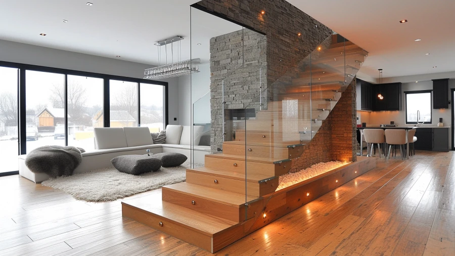 7 Stylish Wood Staircase Ideas Approved by Design Experts to Complement Any Home Style