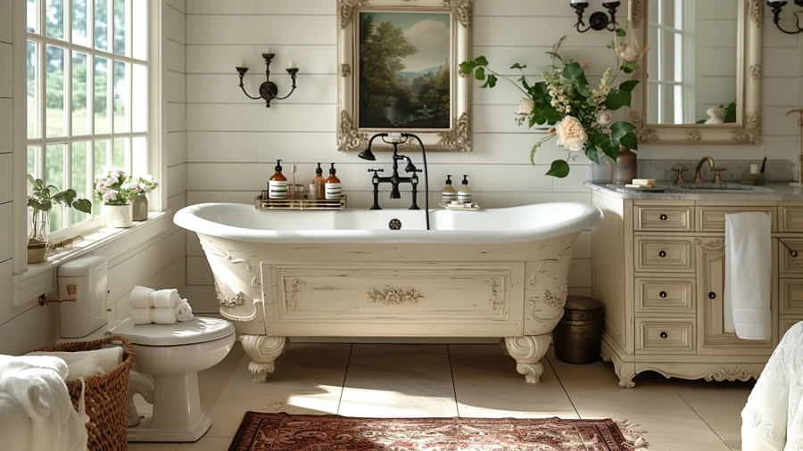 8 Cream-Colored Cabinet Inspirations for Your Home Bathroom