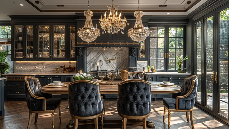 Transform Your Home with 11 Chic Eat-In Kitchen Designs for Relaxed Dining