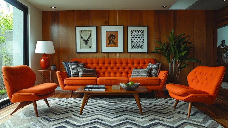 Revamp Your Home with 9 Inspiring Midcentury Modern Living Room Concepts