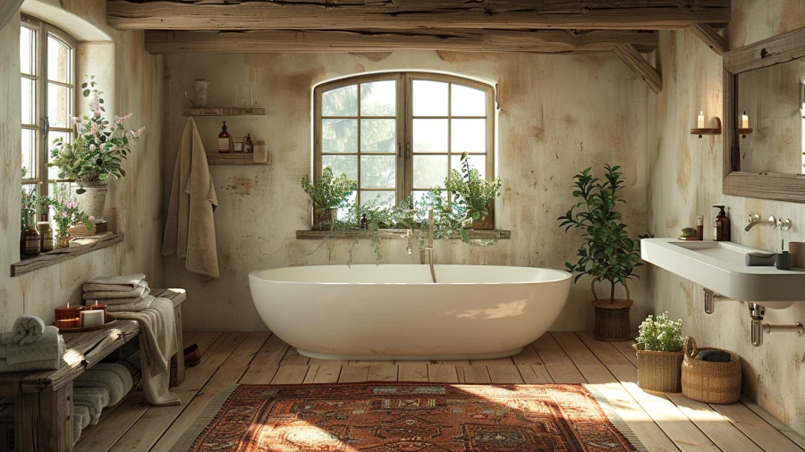 10 Cozy Rustic Bathroom Designs to Create an Inviting Home Retreat