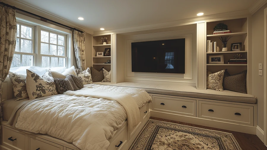 7 Creative Ideas and Tips for Positioning Your TV in the Bedroom