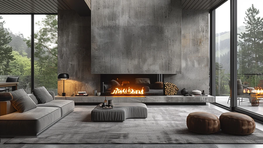 10 Stone Fireplace Designs to Enhance Your Home's Cozy Ambiance