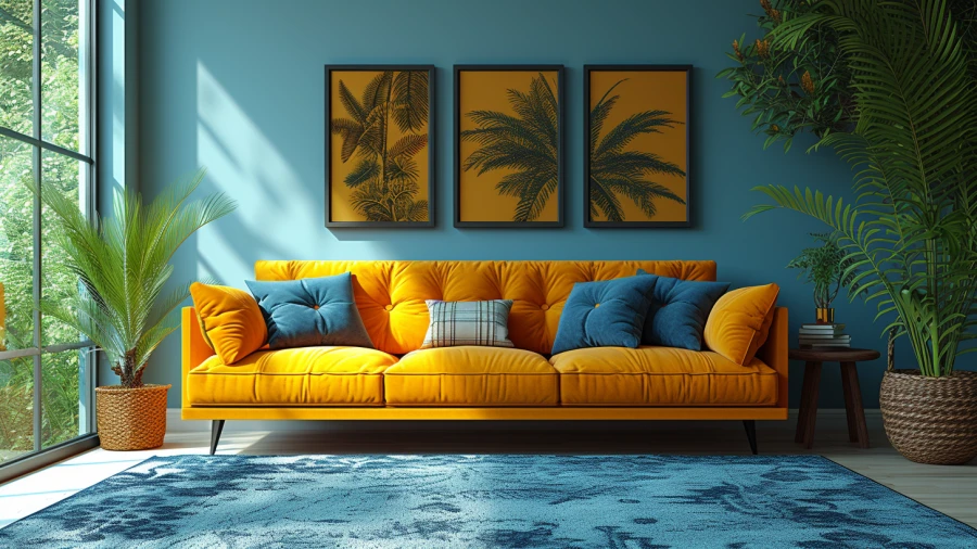 9 Versatile Color Combinations to Complement Light Blue in Home Decor