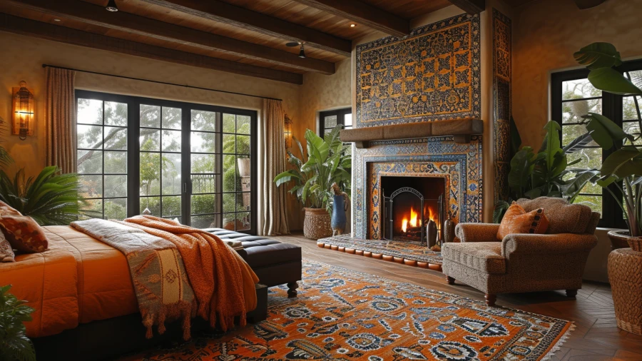 9 Inspiring Fireplace Designs for the Bedrooms in Your Home