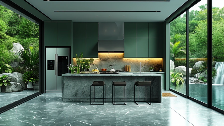 9 Inspiring Green Kitchen Cabinet Designs for Your Home