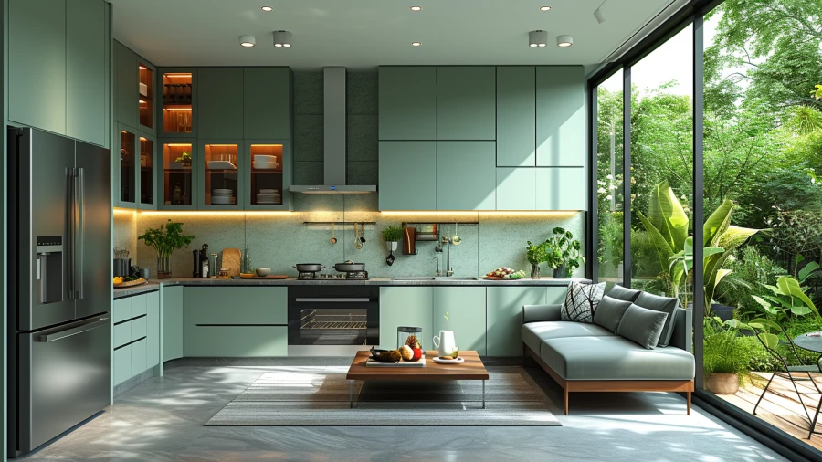 9 Inspiring Green Kitchen Cabinet Designs for Your Home