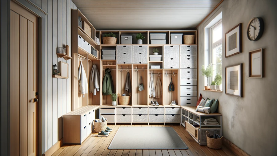 10 Mudroom Concepts Suitable for Both Small and Large Spaces