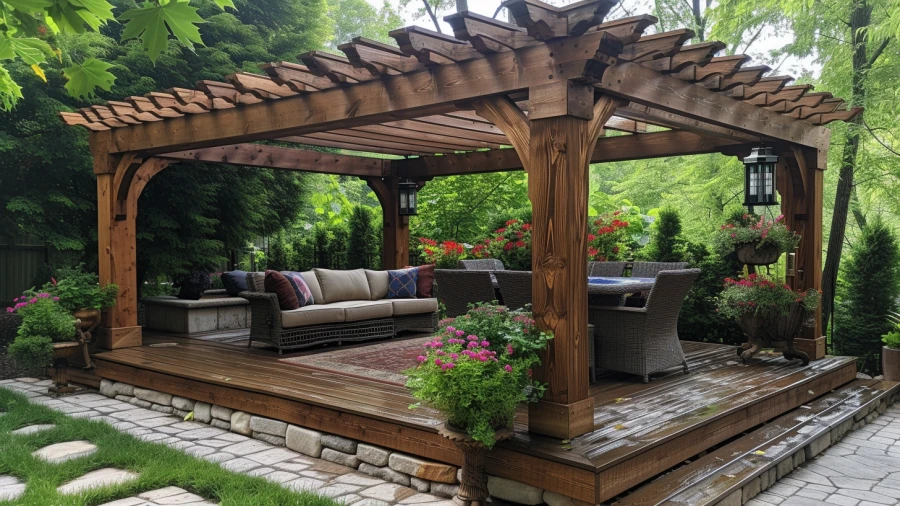 Transform Your Home's Outdoor Space with 11 Enchanting Pergola Designs for a Serene Backyard Haven