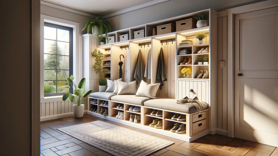 10 Mudroom Concepts Suitable for Both Small and Large Spaces