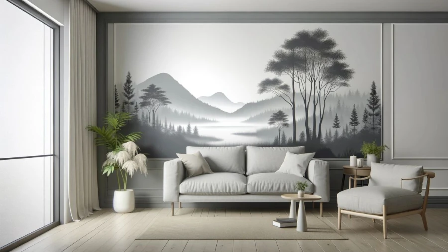 7 Chic Gray Accent Walls to Elevate Your Home Living Room with Style and Neutrality