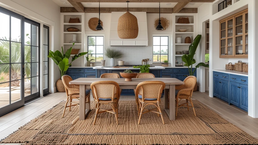 Transform Your Home with 8 Effortlessly Chic Coastal Dining Spaces
