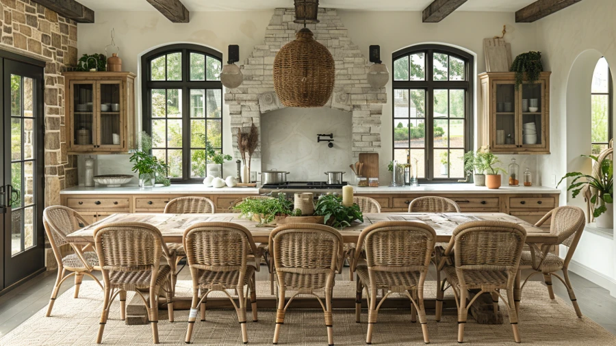 Transform Your Home with 11 Chic Eat-In Kitchen Designs for Relaxed Dining