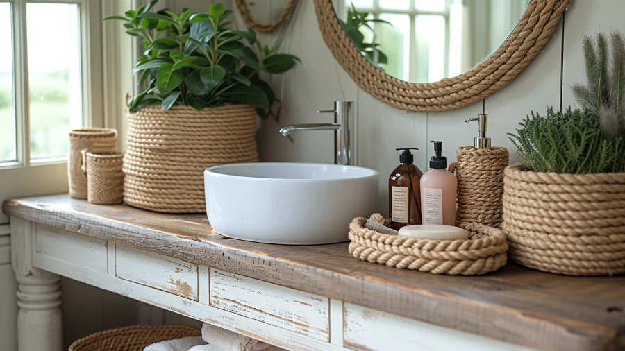 7 Creative Bathroom Makeup Vanity Concepts