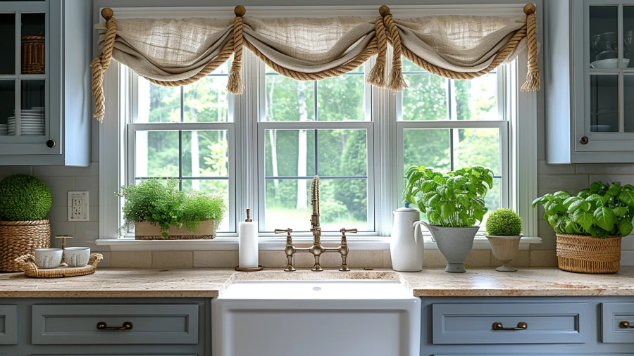 Enhance Your Home Kitchen Sink Window with These 8 Decorating Ideas