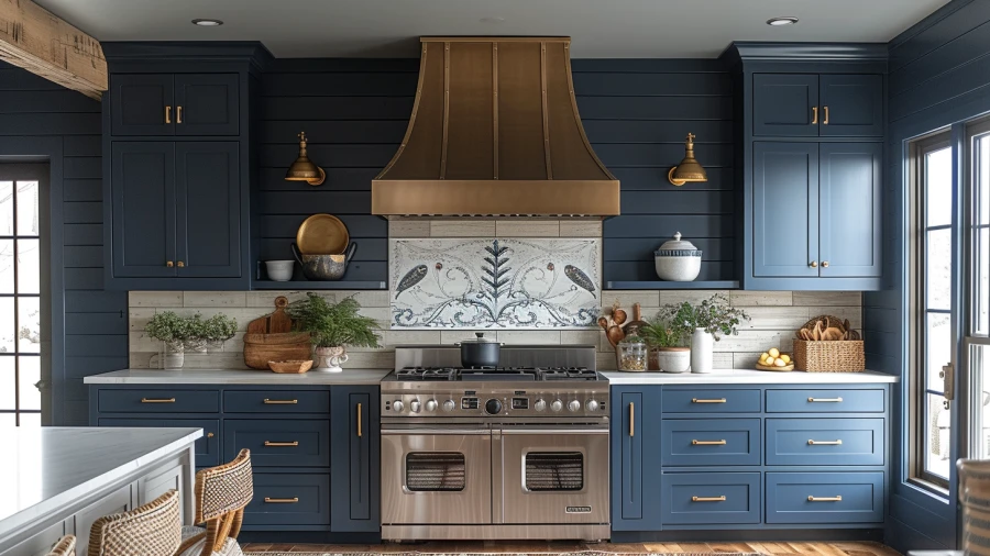 Transform Your Kitchen with 9 Cozy Shiplap Backsplash Concepts