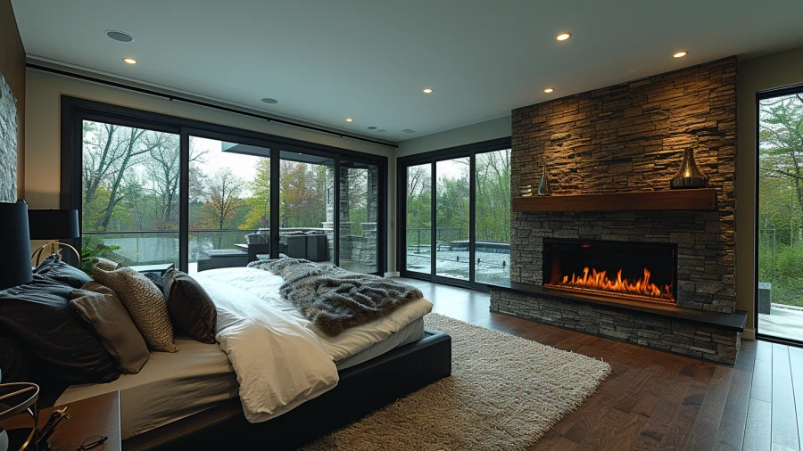 9 Inspiring Fireplace Designs for the Bedrooms in Your Home