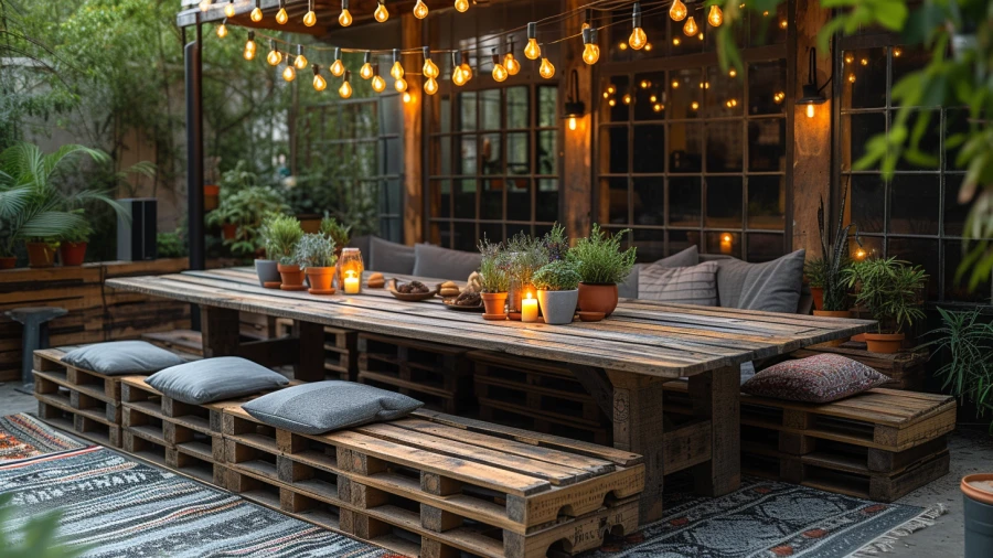 Explore 9 Creative Wood Pallet Furniture Concepts for Your Living Space