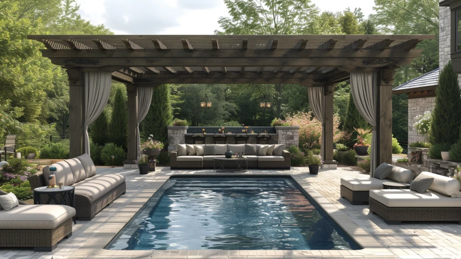 Transform Your Home's Outdoor Space with 11 Enchanting Pergola Designs for a Serene Backyard Haven