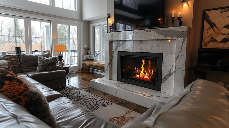 10 Stone Fireplace Designs to Enhance Your Home's Cozy Ambiance
